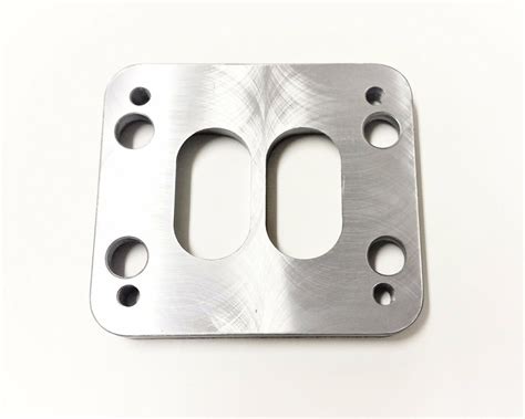 T4 Turbo to T3 Manifold Divided Flange Adapter Plate 